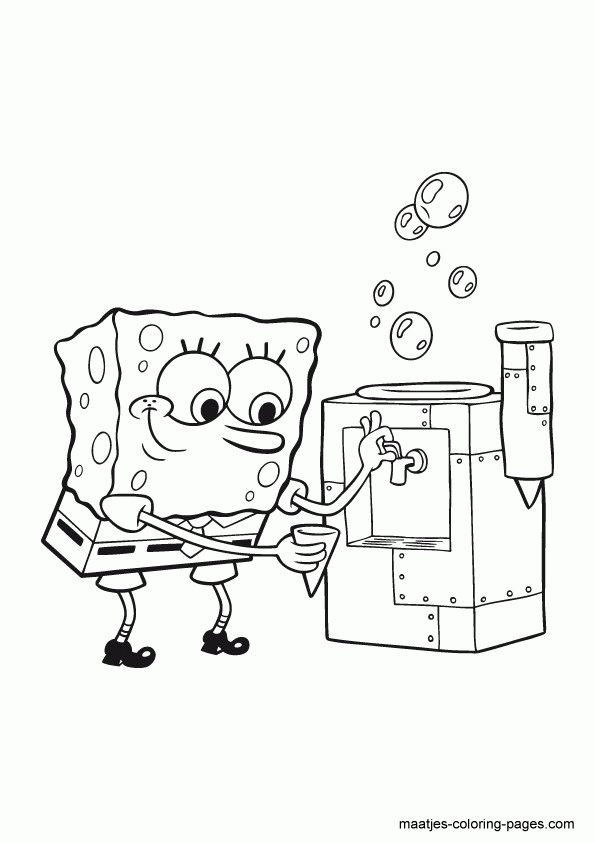 Sponge Bob kolorowanki